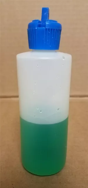 4 oz (120 ml) HDPE Plastic Bottles w/PolyTop Dispensing Caps (6-12-24-48 count) 3