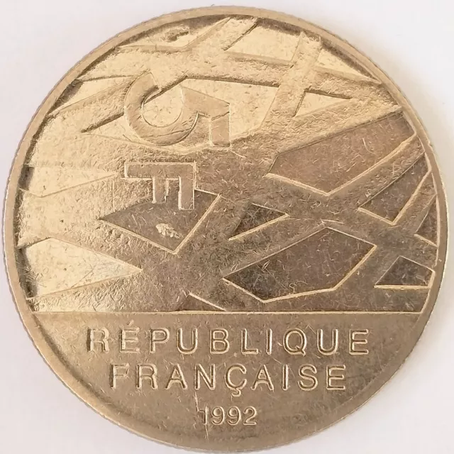 Pièce - Monnaie de France - 5 Francs Mendès France 1992 - République Française