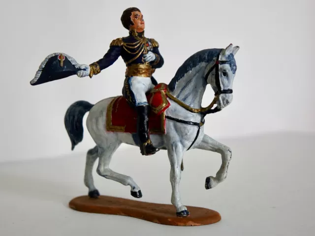 Le général Rapp à Austerlitz (1805). Figurine MHSP en plomb peinte à la main TBE