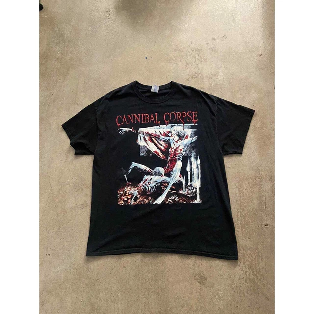 2002 Y2K Cannibal Corpse Tomb Of The Mutilated T Shirt