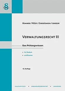 Verwaltungsrecht III (Skripten - Öffentliches Recht) von... | Buch | Zustand gut