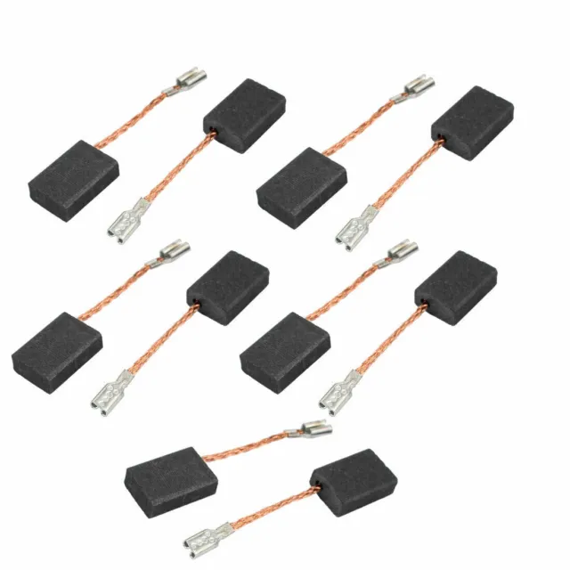 5 Pairs Electric Drill Motor Tool Carbon Brush 5x10x15mm No Spring