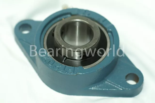 UCFT206-20  High Quality 1-1/4" Set Screw Insert Bearing with 2-Bolt Flange