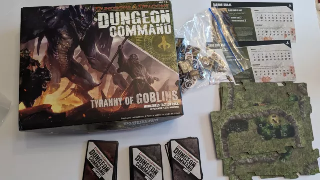 D&D Dungeon Command Tyranny of Goblins Painted Minis Gently Used - Good Shape