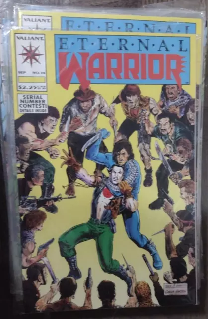 Eternal Warrior  # 14  1993 Valiant Comics   Caldone Immortal Enemy Bloodshot