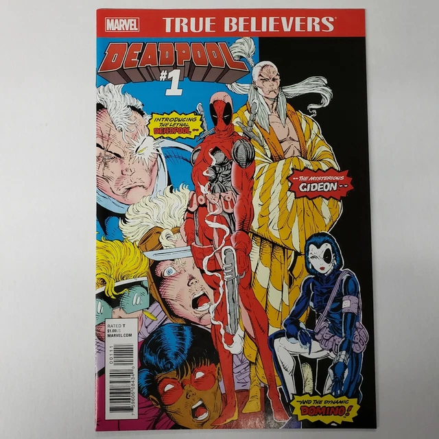 True Believers: Deadpool #1 (2016) Marvel Comics 1st Appearance Deadpool NM
