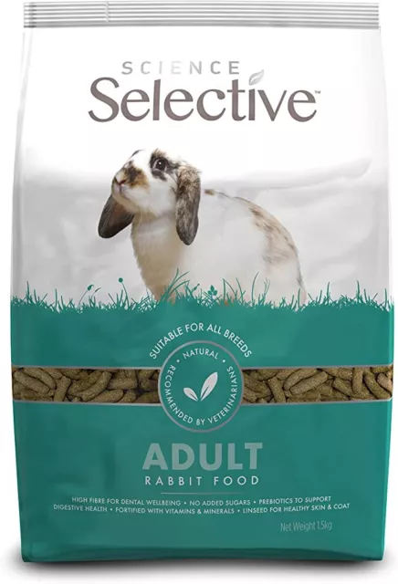 Supreme Petfoods Science Sélective Lapin Nourriture - 1.5 KG