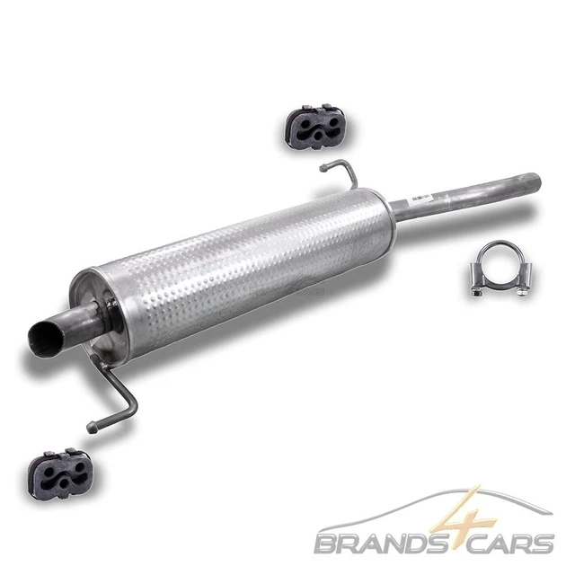 Atec Silenziatore Scarico Silenziatore Per Fiat Grande Punto+Evo 199 1.4