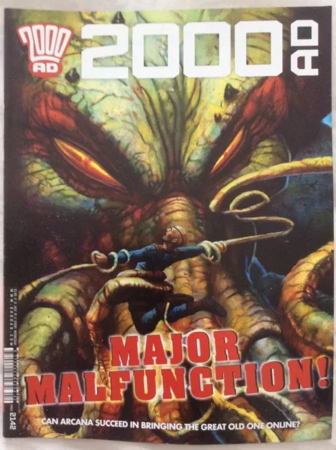 2000ad Prog 2142 Judge Dredd, Anderson PSI, Indigo Prime, Absalom, Thistlebone