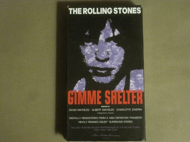 (未使用･未開封品)Gimme Shelter [VHS] 未使用・未開封品)Gimme Shelter [VHS] Amazon.co.jp: The