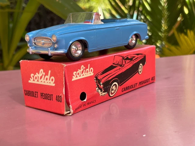 Solido Camion Berliet Benne Jaune – Miniature 1:45 Zamak Boîte D’origine