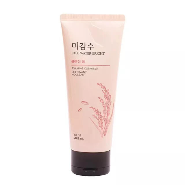 The Face Shop Rice Water Bright Cleansing Foam with Rice Extract, 150ml