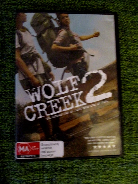Near New  Wolf Creek 2 DVD  Horror Thriller Movie - John Jarratt Freepost