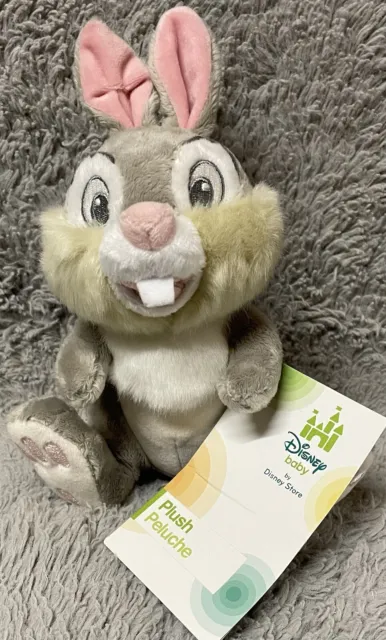 Disney Baby Disney Store Thumper Soft Toy Comforter Teddy Bambi Plush Perfect
