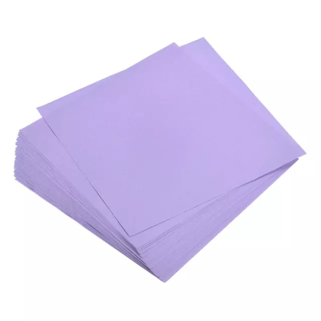 Origami Papier Double Face Clair Violet 5.9" x5.9" Carré Cadeaux 50 Feuilles