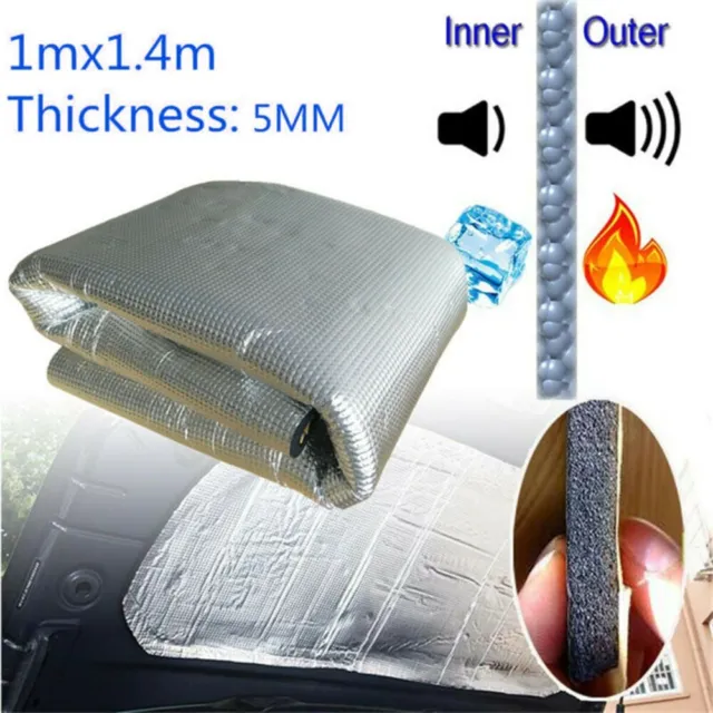 Affidabile tappetino isolamento termico fonoassorbente per auto spessore 5 mm