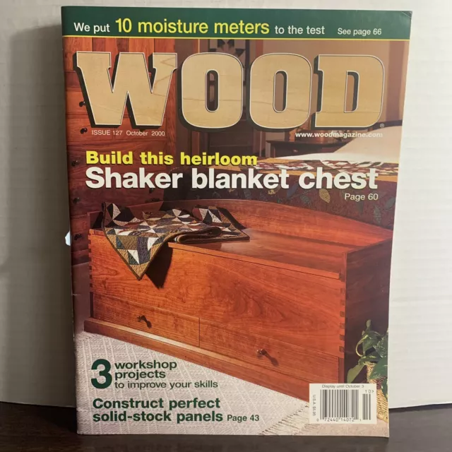 Wood Magazine October 2000 Build This Heirloom Shaker Blanket Chest