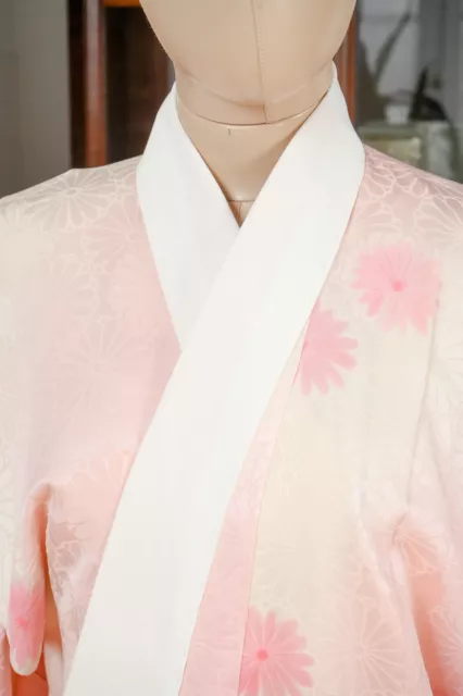 Dear Vanilla Japanese Juban Undergown Women's Kimono Genuine Vintage Mint 3