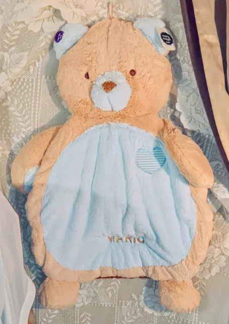 Bestever Baby Mat Blue Bear By Mary Meyer