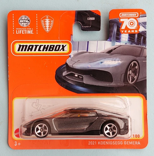 MATCHBOX FIRST EDITION. '2021 Koenigsegg Gemera. New Collectable Model
