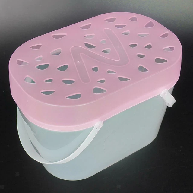 Kleine Hamster Maus Ratten Box Käfig Transport Reisekoffer Nagetiere mit Griff