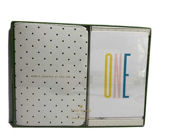 Kate Spade Baby Photo Book   "Hey Baby"  Photo Album/Prop Set  4x6 Size