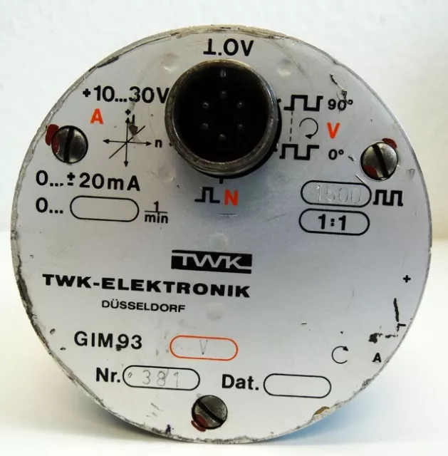 TWK Elektronik GIM V GIMV Elektromagnetisch Drehgeber -used 3