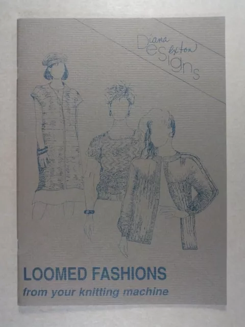 1988 libro de Diana Sexton Designs MODAS TELARES de tu máquina de tejer