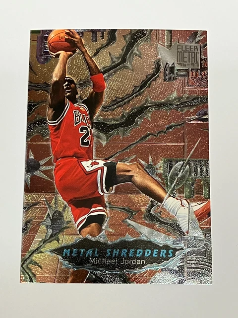 michael jordan metal shredders card