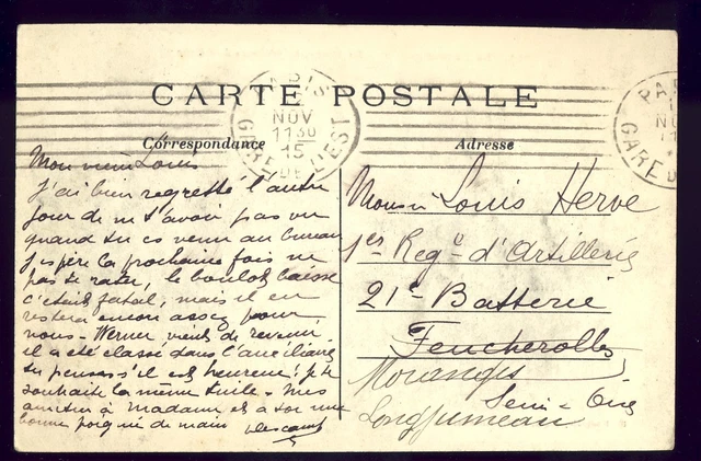 cpa written in 1915 LE PERREUX BRY SUR MARNE Les FISCHEURS à la LIGNE boats 2
