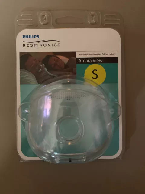 PHILIPS RESPIRONICS Amara View Minimal Contact Full Face Cushion Size S New