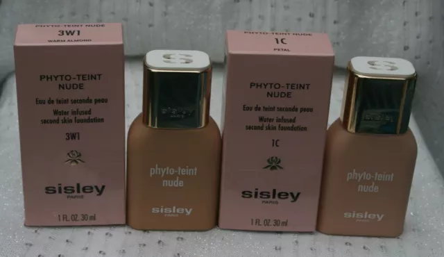 Sisley Phyto-Teint Nude Water Infused Second Skin Foundation 30ml Choose Shade