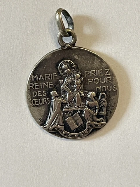 Médaille Religieuse pour baptême, naissance, communion