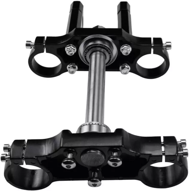 Triple Tree Clamp Handlebar Bar Riser For 45/48mm Front Fork Pit Dirt Bike Trail