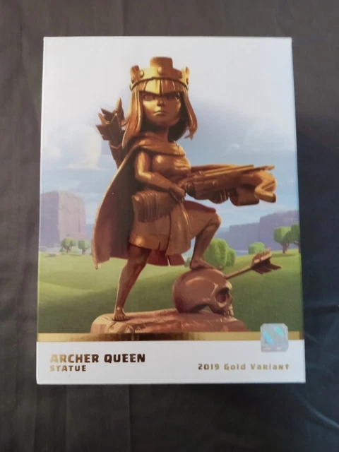 SUPERCELL CLASH OF Clans Archer Statue 2016 First Generation Black Box EUR 89,00 - ES