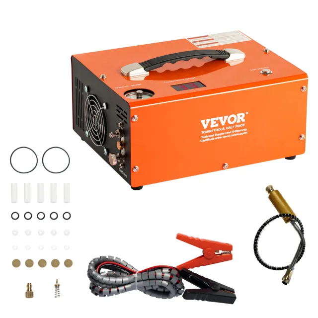 VEVOR Compressore d'Aria 30MPa Portatile PCP DC12V/AC230V Convertitore Integrato