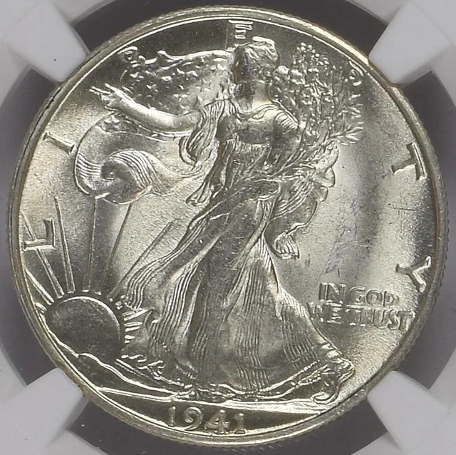 1941-S Walking Liberty Half Dollar