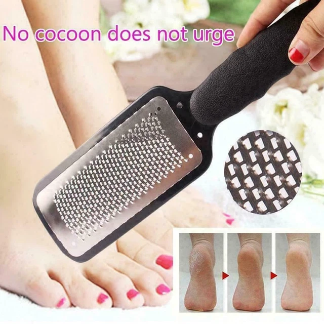 Removedor de callos de pedicura lima de raspador de pies de tacón áspero grande herramienta S4Q9 Y7P4