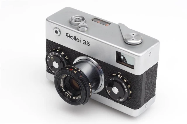 Rollei 35 Chrome W.Tessar 3.5/40mm Made IN Germany (1685818711)