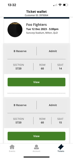 foo fighters tickets Brisbane
