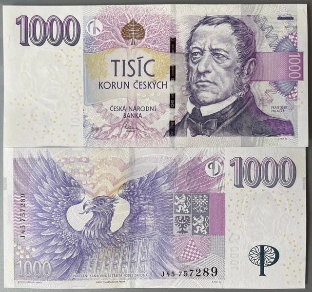 Czech Republic 1000 Korun 2008 P-25c UNC