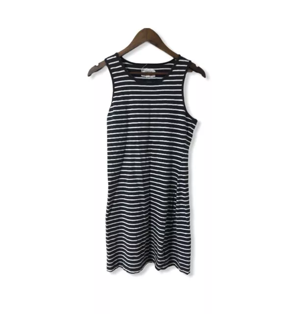 Current/Elliott The Louella Tank Striped Dress Size 1 US Small Q114