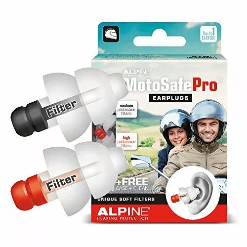 Alpine MotoSafe Pro - Motorcycle Earplugs