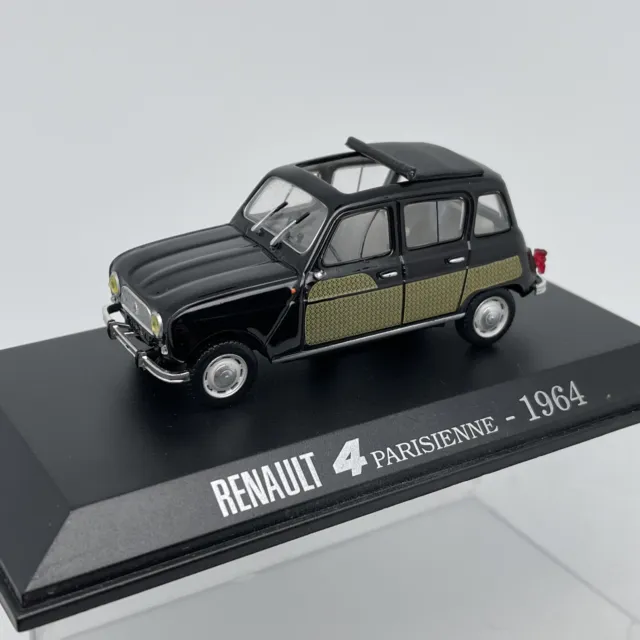 1/43 Renault 4L Parisienne Noir 1964 UH Universal Hobbies M6 Collection (défaut)