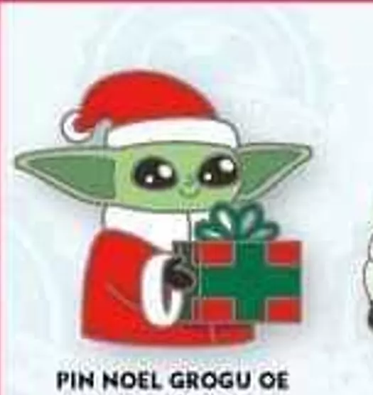 PIN DISNEY GROGU Noel Cadeau Star wars / OE 2023 Disneyland Paris Pin's