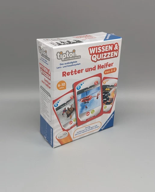 tiptoi | Wissen & Quizzen | Retter und Helfer | 6-10 Jahren | Ravensburger | NEU