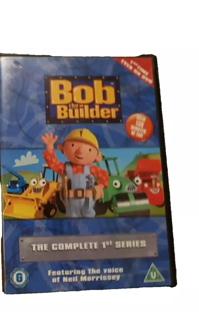 ORIGINAL BOB THE Builder DVD's The Complete 1st series Voice of Neil ...