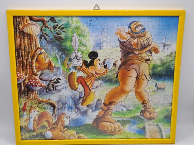 Vintage Disney Puzzle 80's Mickey Mouse Topolino " Il piccolo Sarto Coraggioso"