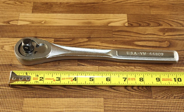 Craftsman 1/2'' Drive Quick Release Ratchet -VM- 44809 USA