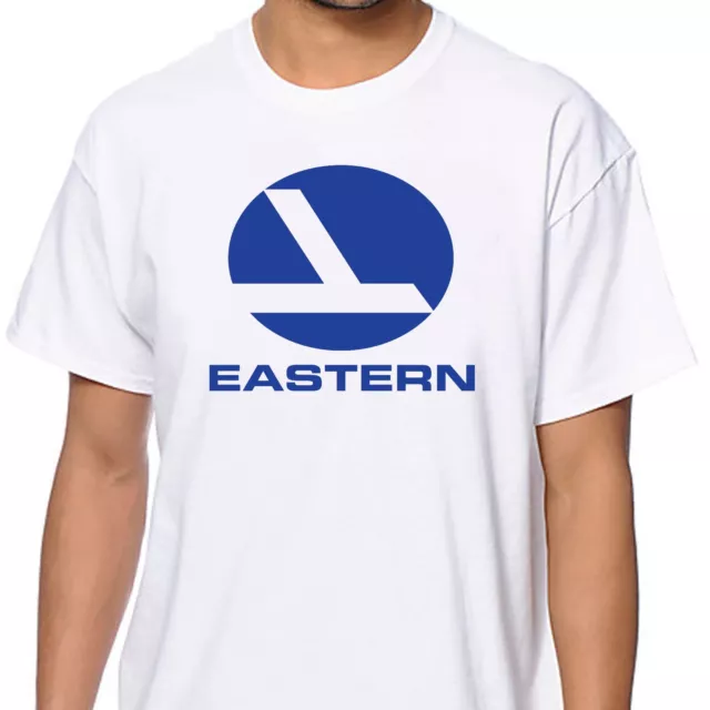 Eastern Airlines T-Shirt - Defunct Airline Logo - 100% Preshrunk Cotton T-Shirt